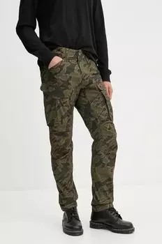 Брюки G-Star из необработанного хлопка G-Star Raw, зеленый