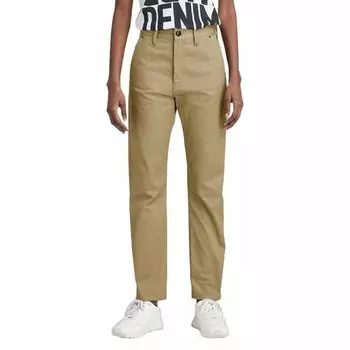 Брюки G-Star Slim Chino, зеленый
