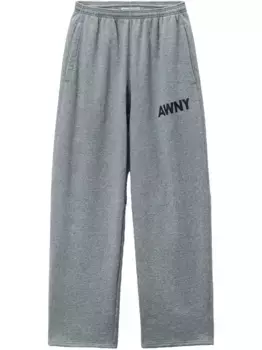 Брюки Graphic Articulated Alexander Wang, серый