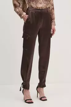 Брюки Guess, коричневый