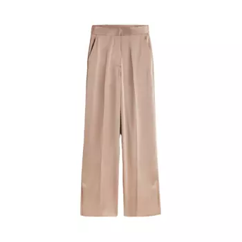 Брюки H&amp;M Satin, бежевый