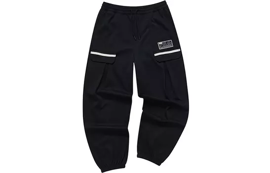 Брюки Hakusan L Collaboration Collection Casual Pants Women's FILA FUSION, Pitch Black