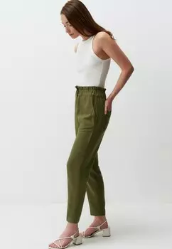 Брюки High Waist Jimmy Key, хаки