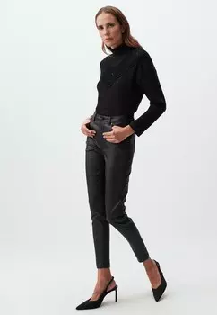 Брюки HIGH WAIST SLIM FIT Jimmy Key, черный