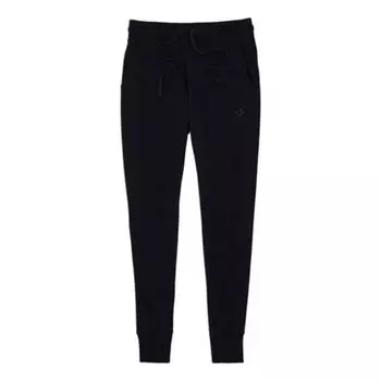 Брюки high waisted sweatpants 'black' Converse, черный