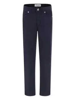 Брюки хлопковые TRUSSARDI JUNIOR, синий