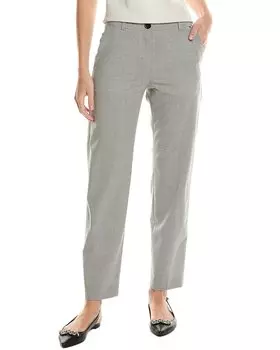 Брюки Hugo Boss Tasewa из смесовой шерсти, серый