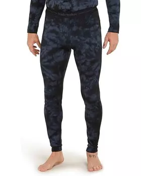 Брюки Icebreaker Merino 200 Oasis Leggings Cloud Dye, цвет Graphite/Black