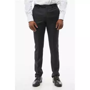 Брюки из натуральной шерсти TREND Corneliani, Black