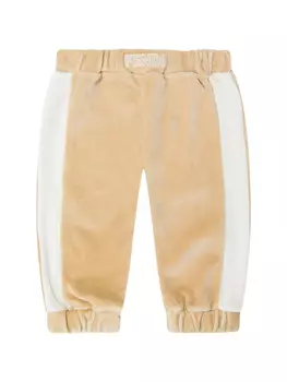 Брюки из шенилла Fendi Kids, нейтральный