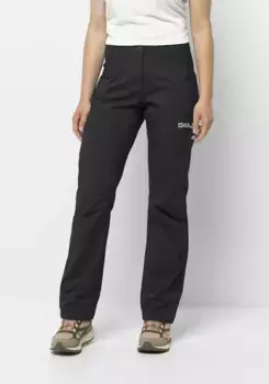 Брюки из софтшелла Jack Wolfskin "ACTIVE TRACK PANTS W", черный