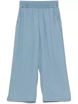 Брюки из ткани шамбре DKNY, синий