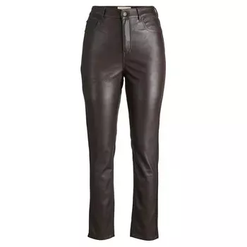 Брюки Jack & Jones Berlin Slim Fit JJXX high waist, коричневый