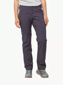 Брюки Jack Wolfskin GLASTAL W, фиолетовый