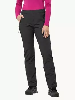 Брюки Jack Wolfskin GLASTAL WINTER PANTS W, черный