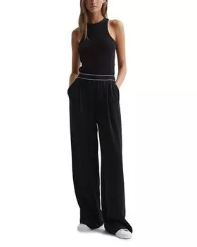 Брюки Эбигейл REISS, цвет Black