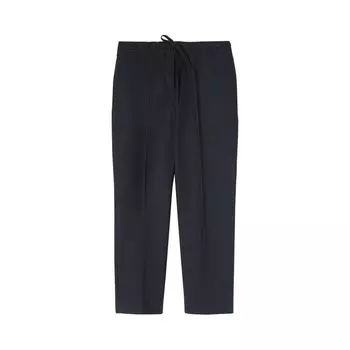 Брюки Jil Sander Basic Straight Pants, темно-синий