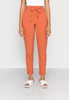 Брюки Kaffe Jillian Belt Pants, auburn