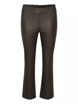 Брюки Kaffe Kunstlederhose, антрацит