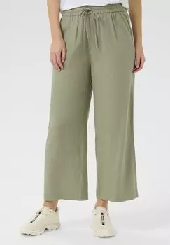 Брюки KAMILIA CROPPED Kaffe, зеленый