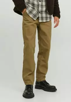 Брюки KANE Jack & Jones, коричневый