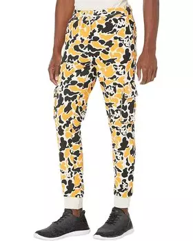 Брюки Kappa Authentic Pakot, цвет Black Smoke/Grey Vapor/Orange Light/Bright White