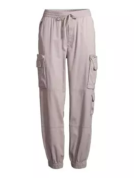 Брюки-карго AROPOSTALE Tapered Cargo Pants, пастельный розовый