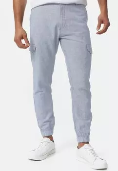 Брюки карго BOOTH INDICODE JEANS, светло-голубой