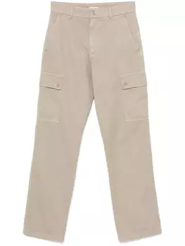 Брюки-карго Burberry из хлопка, нейтральный
