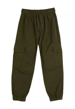 Брюки-карго Drawstring Koton, хаки