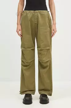 Брюки карго джоггер Alpha Industries, зеленый