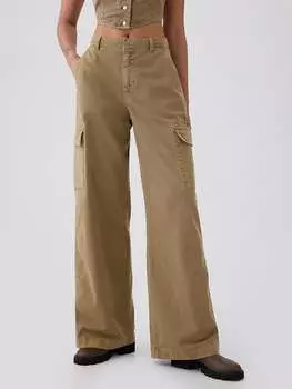 Брюки-карго GAP Cargohose, бежевый