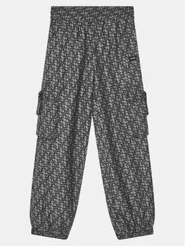 Брюки карго Guess, черный