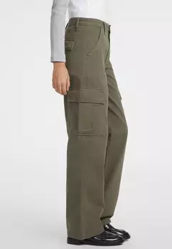 Брюки карго Guess Jeans, оливковый