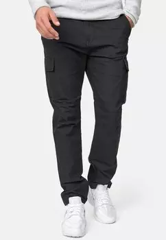 Брюки-карго INDICODE JEANS, цвет black