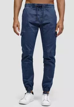 Брюки-карго INDICODE JEANS, цвет navy