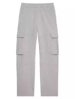 Брюки-карго из джерси Givenchy, серый