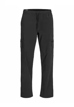Брюки карго Jack & Jones, черный