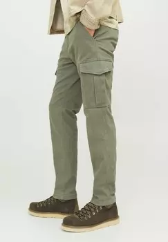 Брюки карго Jack & Jones, цвет Mottled Olive