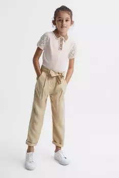 Брюки карго Joanie Paper Bag Reiss