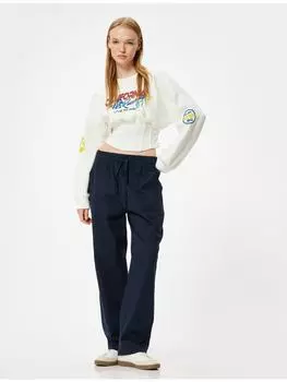 Брюки-карго KOTON Hose, цвет Marineblau
