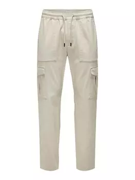 Брюки карго Only & Sons LUC, цвет Silver Grey