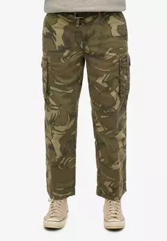 Брюки карго PARACHUTE LIGHT Superdry, зеленый