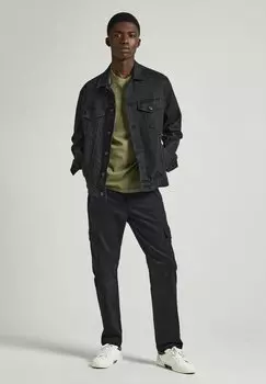 Брюки карго Pepe Jeans, черные