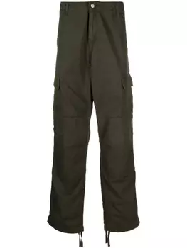 Брюки карго прямого кроя Carhartt WIP, зеленый