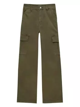 Брюки карго Pull&Bear, хаки