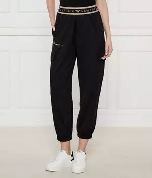 Брюки-Карго Regular fit Ea7, черный