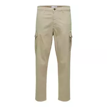 Брюки карго Selected Slimtapered-Wick 172 W, зеленый