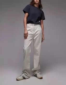 Брюки карго серого цвета Lacoste