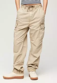 Брюки карго Superdry, коричневый